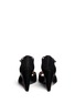 Back View - Click To Enlarge - SAM EDELMAN - 'Raven' suede wedge sandals