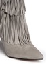 Detail View - Click To Enlarge - SAM EDELMAN - 'Belinda' fringe suede calf high boots