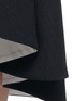 Detail View - Click To Enlarge - STELLA MCCARTNEY - Flounce asymmetric hem wool blend dress