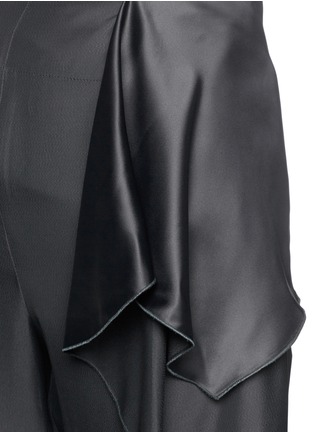 Detail View - Click To Enlarge - STELLA MCCARTNEY - 'Layton' ruffle peplum cropped pants