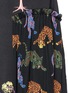 Detail View - Click To Enlarge - STELLA MCCARTNEY - Psychedelic tree print crepe maxi skirt