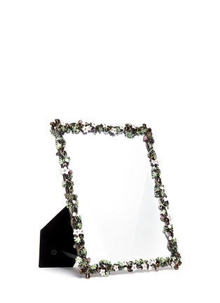 Figure View - Click To Enlarge - LANE CRAWFORD - Botanica small flower 8R photo frame