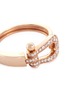 Detail View - Click To Enlarge - FRED - 'Force 10' diamond 18k rose gold medium ring