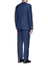 Back View - Click To Enlarge - ISAIA - 'Gregory' wool-silk suit