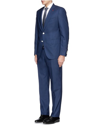 Figure View - Click To Enlarge - ISAIA - 'Gregory' wool-silk suit