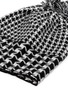 Detail View - Click To Enlarge - STELLA MCCARTNEY - Mix houndstooth star beanie