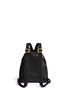 Back View - Click To Enlarge - MARNI - Mini leather bucket backpack