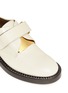Detail View - Click To Enlarge - MARNI - Metal plate leather shoes