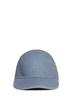 Main View - Click To Enlarge - STELLA MCCARTNEY - Wool felt baseball cap