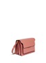Front View - Click To Enlarge - MARNI - 'Trunk' small leather shoulder bag