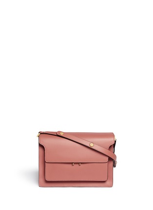 Main View - Click To Enlarge - MARNI - 'Trunk' small leather shoulder bag