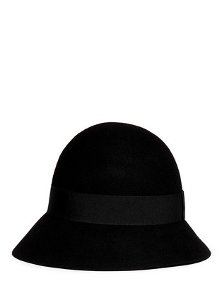 Figure View - Click To Enlarge - STELLA MCCARTNEY - Wool felt cloche hat