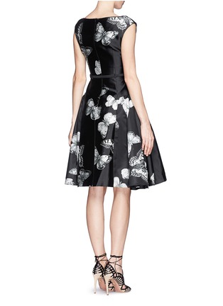 Back View - Click To Enlarge - CHICTOPIA - Butterfly flare dress
