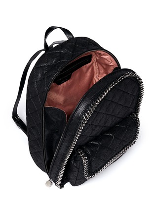 Detail View - Click To Enlarge - STELLA MCCARTNEY - 'Falabella' quilted backpack