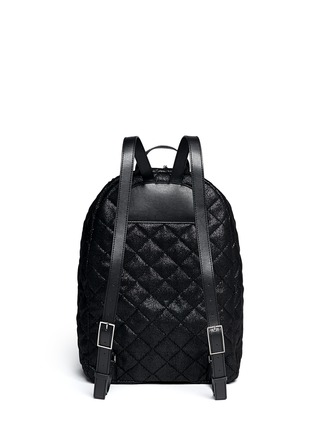 Back View - Click To Enlarge - STELLA MCCARTNEY - 'Falabella' quilted backpack