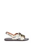 Main View - Click To Enlarge - MARNI - Jewel pony hair sandals