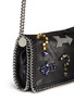 Detail View - Click To Enlarge - STELLA MCCARTNEY - 'Falabella' jewelled crossbody chain bag