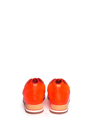 Back View - Click To Enlarge - STELLA MCCARTNEY - Fluo mesh sneakers