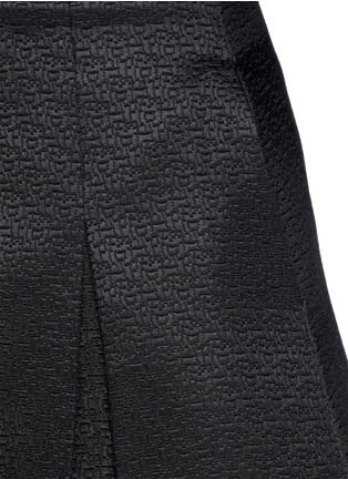 Detail View - Click To Enlarge - CHICTOPIA - Jacquard pleat shorts