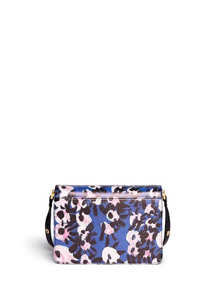 Back View - Click To Enlarge - MARNI - 'Trunk' small floral print shoulder bag