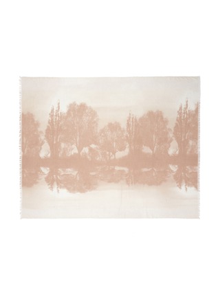 Detail View - Click To Enlarge - STELLA MCCARTNEY - Hampstead landscape print modal-silk scarf