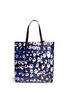 Back View - Click To Enlarge - MARNI - Floral print tote