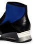 Detail View - Click To Enlarge - ASH - 'Liu' leather counter neoprene sneakers