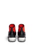 Back View - Click To Enlarge - ASH - 'Liu' leather counter neoprene sneakers
