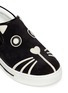 Detail View - Click To Enlarge - MARC BY MARC JACOBS - 'Friends Of Mine Rue' cat leather suede slip-ons