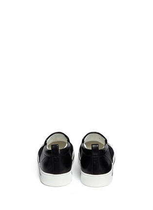 Back View - Click To Enlarge - MARC BY MARC JACOBS - 'Friends Of Mine Rue' cat leather suede slip-ons