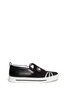 Main View - Click To Enlarge - MARC BY MARC JACOBS - 'Friends Of Mine Rue' cat leather suede slip-ons