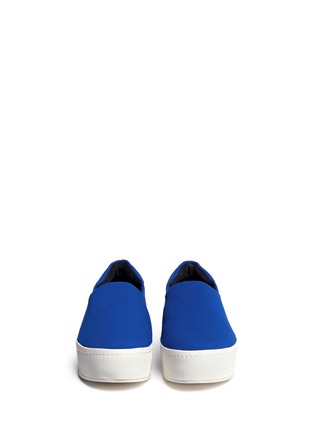 Figure View - Click To Enlarge - OPENING CEREMONY - Rib textile flatform slip-ons