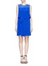Main View - Click To Enlarge - MO&CO. EDITION 10 - Fluid satin layered dress