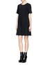 Figure View - Click To Enlarge - WHISTLES - 'Simone' swing shift dress