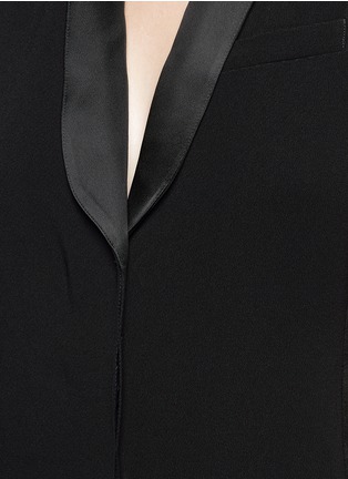 Detail View - Click To Enlarge - RAG & BONE - 'Abel' satin lapel tailored jumpsuit