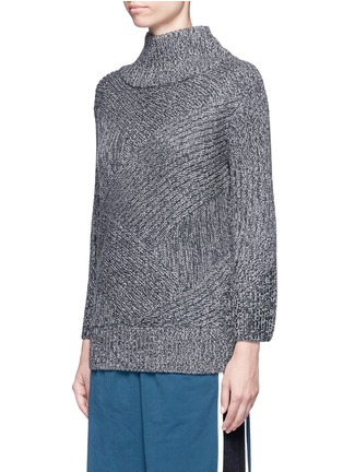 Front View - Click To Enlarge - RAG & BONE - 'Bry' Merino wool blend turtleneck sweater
