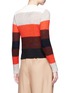 Back View - Click To Enlarge - RAG & BONE - 'Britton' stripe cropped sweater
