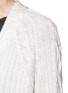 Detail View - Click To Enlarge - RAG & BONE - 'Kiera' wool-cotton cardigan coat