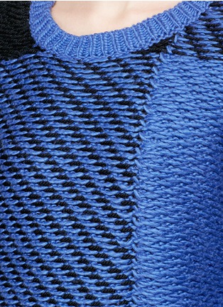 Detail View - Click To Enlarge - RAG & BONE - 'Jessa' check knit sweater