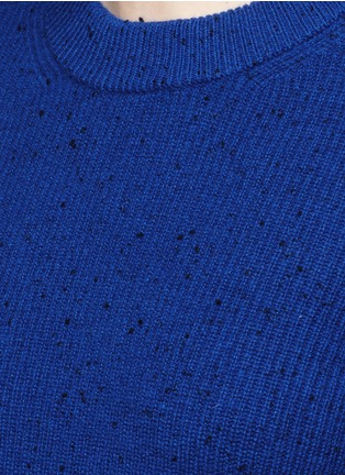 Detail View - Click To Enlarge - RAG & BONE - 'Valentina' slub cashmere sweater
