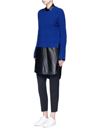 Figure View - Click To Enlarge - RAG & BONE - 'Valentina' slub cashmere sweater