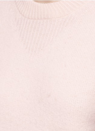 Detail View - Click To Enlarge - RAG & BONE - 'Kassidy' split hem Merino wool sweater