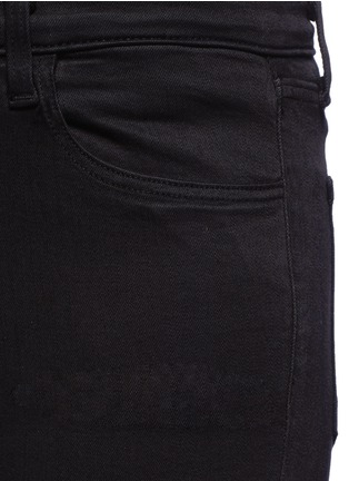 Detail View - Click To Enlarge - J BRAND - 'Maria' zip cuff skinny jeans