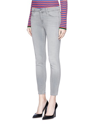Front View - Click To Enlarge - J BRAND - 'Capri Photo Ready' cropped skinny jeans