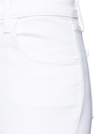 Detail View - Click To Enlarge - J BRAND - 'Maria' high waist ripped skinny jeans