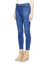 Front View - Click To Enlarge - J BRAND - 'Alana' high rise cropped denim pants