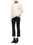 Figure View - Click To Enlarge - J BRAND - 'Photo Ready Selena' cropped flared jeans