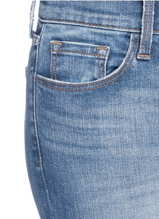 Detail View - Click To Enlarge - J BRAND - Distressed cropped skinny jeans