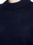 Detail View - Click To Enlarge - TIBI - Pleated balloon sleeve cashmere sweater