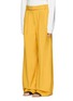 Front View - Click To Enlarge - TIBI - Belted wide leg twill pants